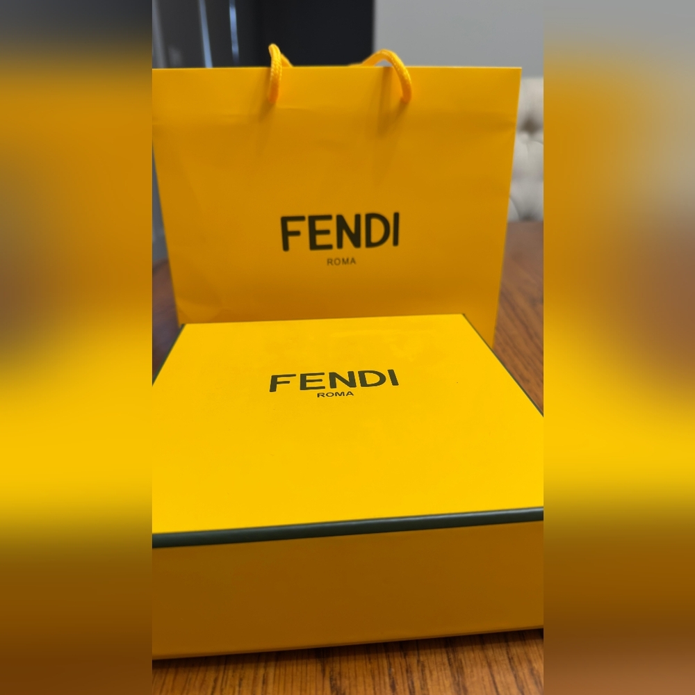 Fendi Striped Wallet